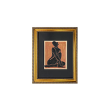 Orange Poses Art
