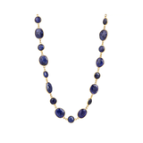 Gemstone Bezel Necklace