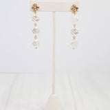 Grants Dangle Pearl Earrings