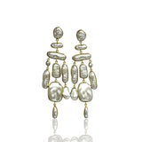 Pearl Chandelier Earrings