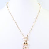 Kurri Circle Drop Necklace