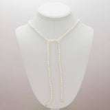 Pearl Lariat Necklace