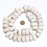 Large Polished Bone Beads