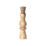 Natural Carved Taper Holder