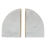 Brass Inlay Bookends