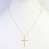 Yazoo CZ Cross Necklace