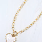 Ainsley Heart Toggle Necklace