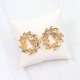 Wewonka Circle Drop Earrings