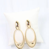 Emilia Oval Door Knocker Earrings