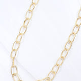 Niles Textured Link Necklace