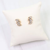 Hugo Crystal Drop Earrings