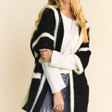 Francesca Grid Cardigan