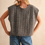 Trellis Textured Vest