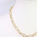 Niles Textured Link Necklace