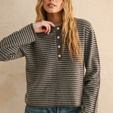 Halston Striped Sweater