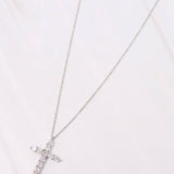 Valencourt CZ Cross Necklace