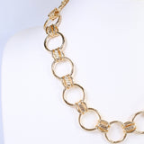 Amie Round Link Necklace