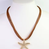 Lancaster Starfish Cord Necklace