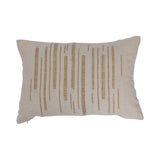 Woven Cotton Lumbar Pillow