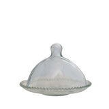 Glass Cloche with Tray