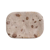 Buff Marble Soap Dish