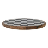 Checker Board Lazy Susan