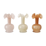 Ruffle Glass Vase