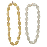 Corded Glass Beads