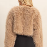 Olsen Faux Fur Jacket