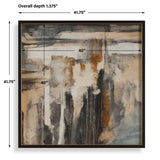 Landslide Abstract Art