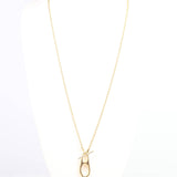 Gabby Long Pendant Necklace