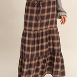 Cleo Plaid Skirt