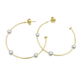 No 16 Gold Hoops