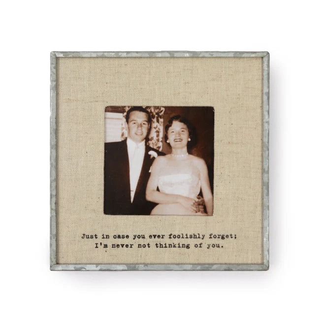 4x6 Linen Photo Frame (Various Sayings)