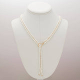 Pearl Lariat Necklace