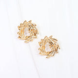Wewonka Circle Drop Earrings