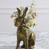 Golden Hare Vase