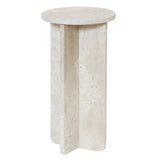 Crosley Cream Side Table